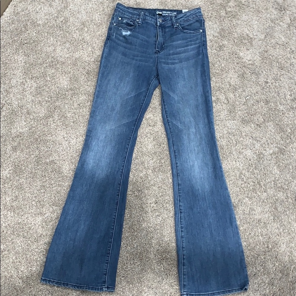 Gap high rise flare jeans 6/28